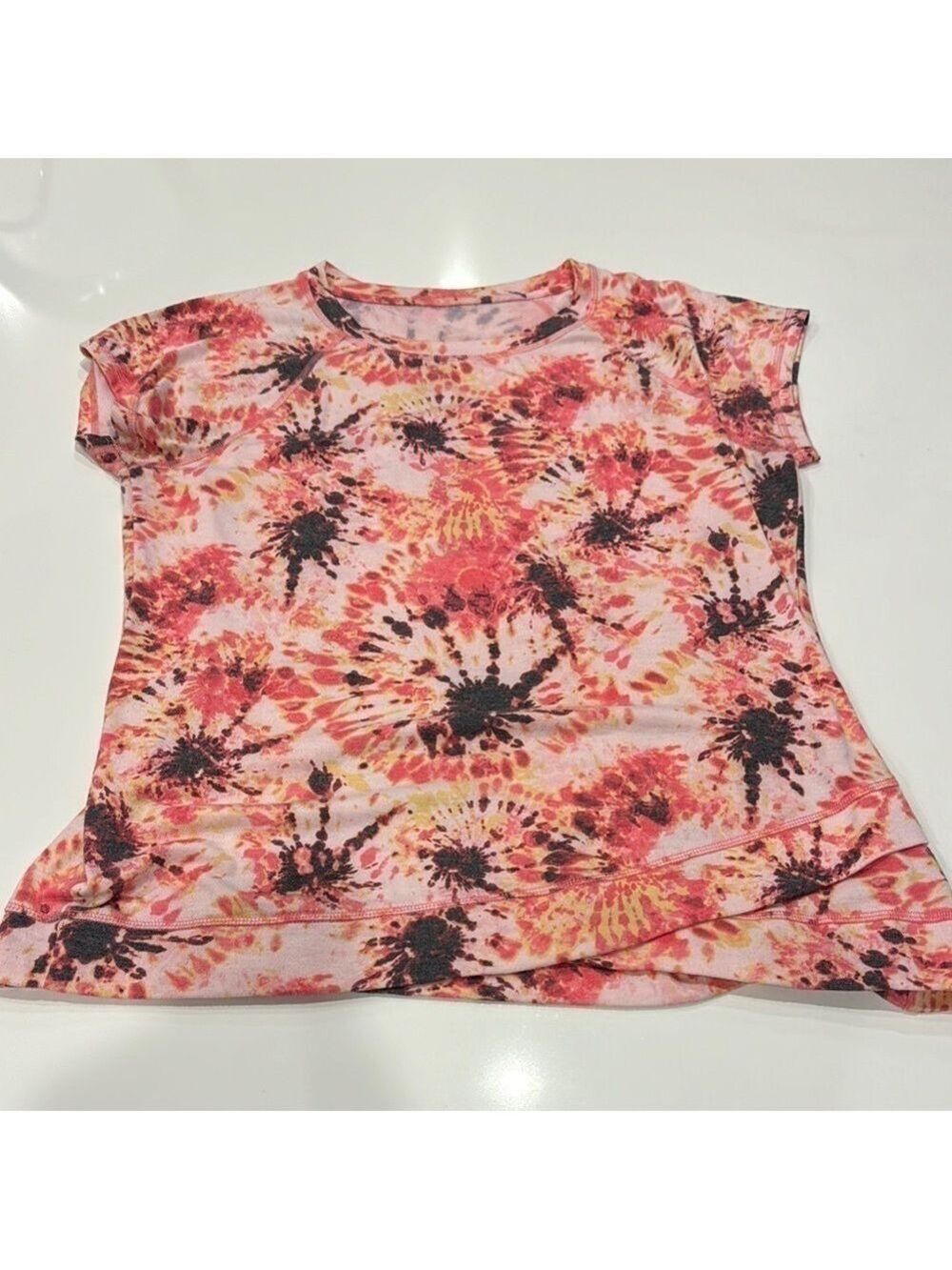 Ideology Women Pink Tie Dye Top